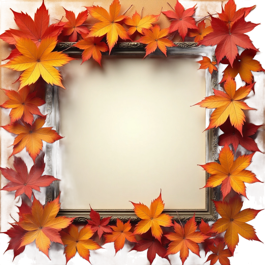 Autumn Leaves Frame